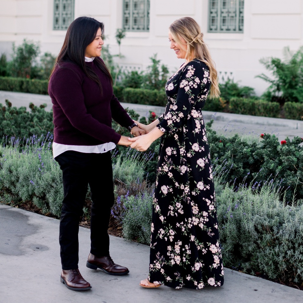 Black Long Floral Maxi Dress Quarter Sleeve